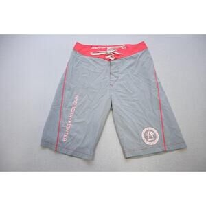 American Fighter‎ Fight Board Gym Shorts MMA Gray Athletic Mens Size 30